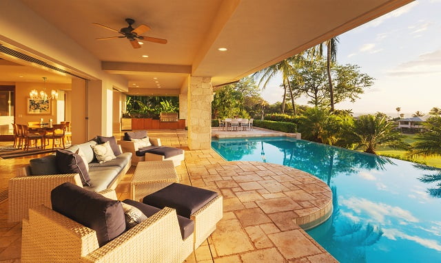 Luxury pool & patio
