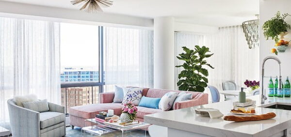 designer living area