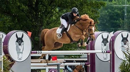 Jumping event at the World Equestrian Center, truly among preferred properties in Ocala, Florida.