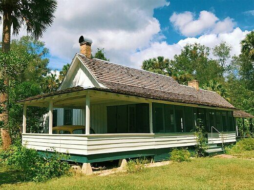 Central Florida homes of writers like Rawlings give one a sense of sharing their lives.