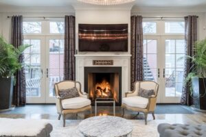 A space designed for socializing.