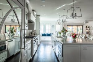 A kitchen island that makes a bold statement!